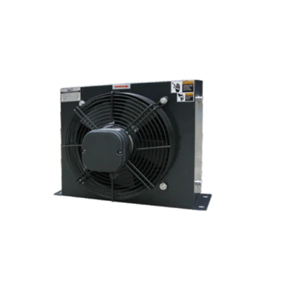 新しい 100L/MIN ラジエーター 油圧アルミニウム オイル クーラー 空冷プレート-フィン DC 12V/24V 1 年間の AF シリーズ モーター